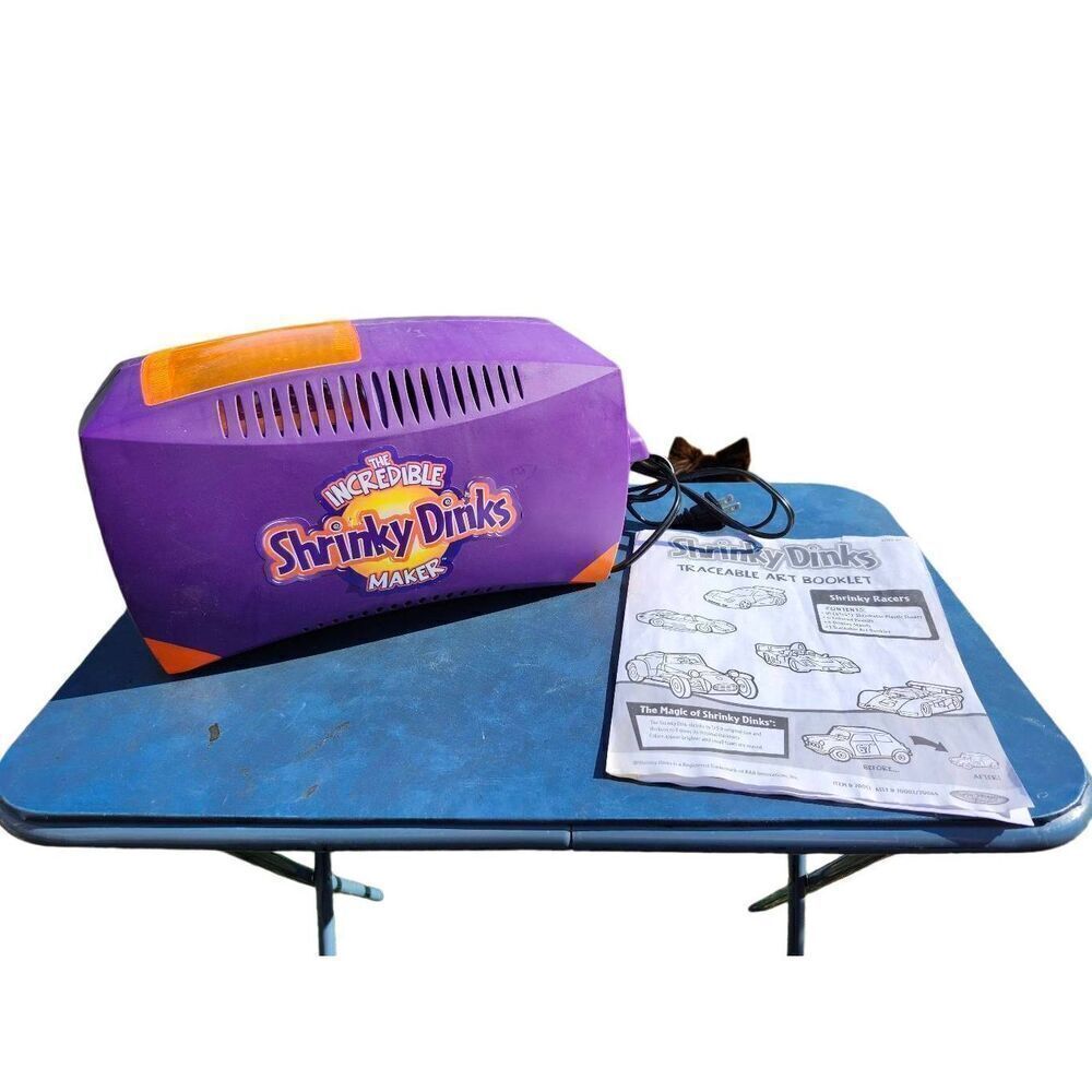 The Incredible Shrinky Dinks Maker Spin Masters Toys With Tons of Accessory Vint